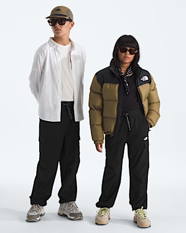Boys Girls Zawn Cargo Pants TNF TNF Black HERO