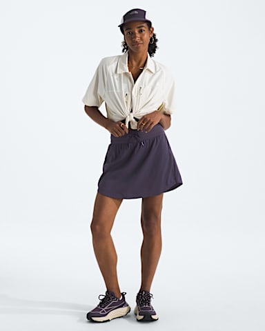 Womens Aphrodite Arise Skort TNF Endless Dusk HERO2