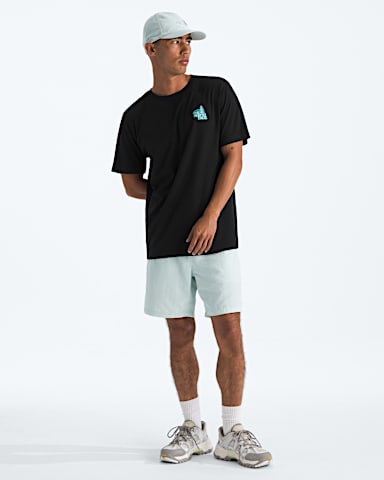Tshirt manches courtes standard Keep Climbin pour hommes TNF Noir TNF HERO2