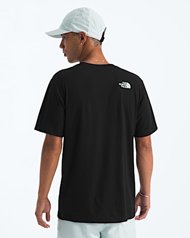 Tshirt manches courtes standard Keep Climbin pour hommes TNF Noir TNF BACK
