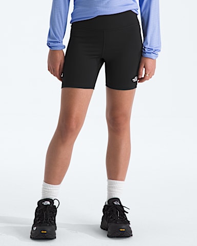 Girls Flex Tights Shorts5 TNF TNF Black Main