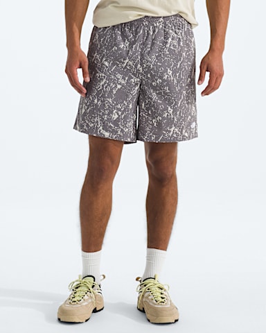 Mens Class V Pathfinder PullOn 7 ShortsPrint TNF Transcendent Grey Rock Texture Print Main