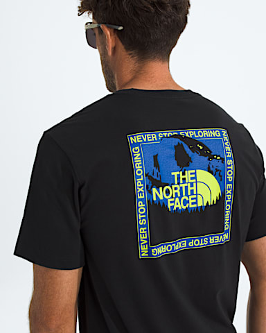 Tshirt  manches courtes Stay Exploring standard pour hommes TNF Noir TNF HERO2
