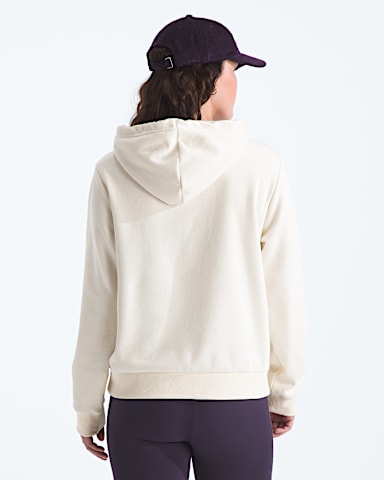 Womens Midnight Ember Regular Hoodie TNF White Dune BACK