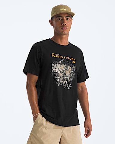 Mens Boulder Breeze Regular ShortSleeve Tee TNF TNF Black HERO