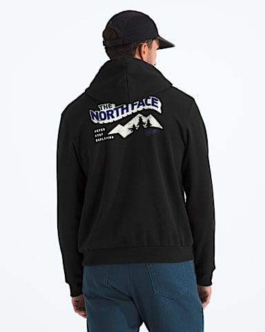 Chandail  capuchon Explore Postcard standard pour hommes TNF Noir TNF HERO