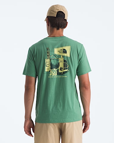 Tshirt Ideal Day standard pour hommes TNF VERT OLIVEGRIS PIERRE PONCE HERO