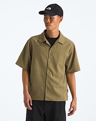 Mens Pacific City Button Down TNF Cedar HERO