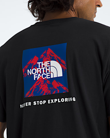 Mens Explorin The USA Regular ShortSleeve Tee TNF TNF Black HERO2