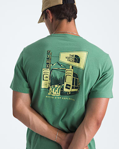Tshirt Ideal Day standard pour hommes TNF VERT OLIVEGRIS PIERRE PONCE HERO2