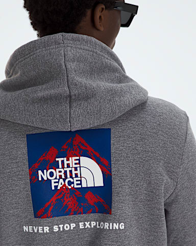 Mens Explorin The USA Regular Hoodie TNF TNF Mid Grey Heather HERO2