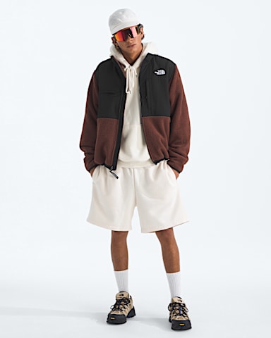 Mens Retro Denali Jacket TNF Ember SoilTNF Black HERO2
