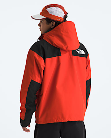 Mens GORETEX Mountain Jacket TNF Lava RedTNF Black BACK