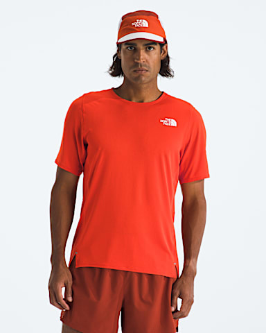 Mens Summit Series High Trail ShortSleeve TNF Lava Red HERO