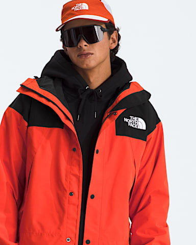Mens GORETEX Mountain Jacket TNF Lava RedTNF Black HERO2