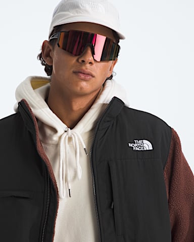 Mens Retro Denali Jacket TNF Ember SoilTNF Black HERO3
