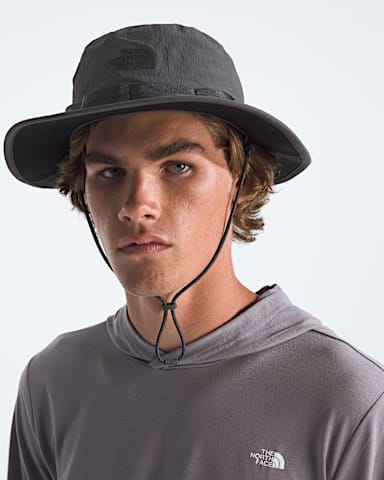 Class V Brimmer Hat TNF Anthracite Grey MODELBACK