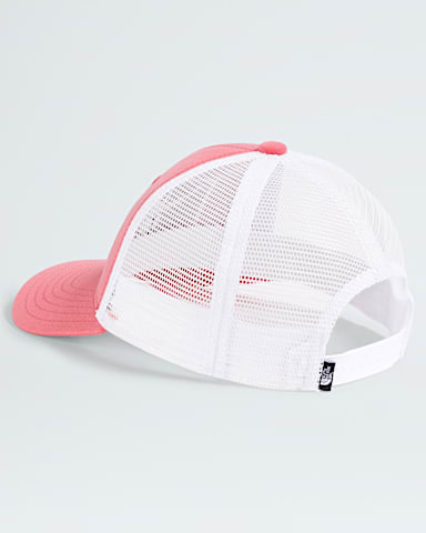 Kids Mudder Trucker Hat TNF Coral Crush BACK