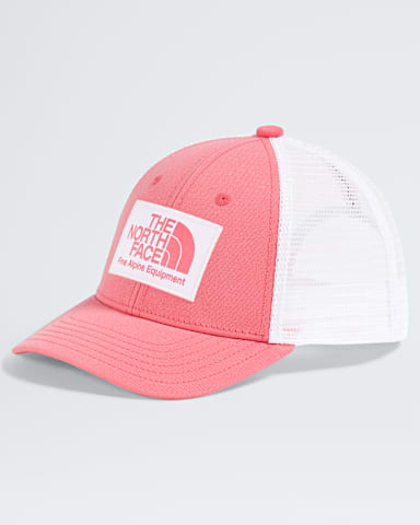 Kids Mudder Trucker Hat TNF Coral Crush HERO