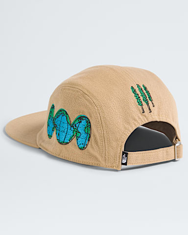 Casquette de camping Norm TNF Motif Kaki Pierre BACK