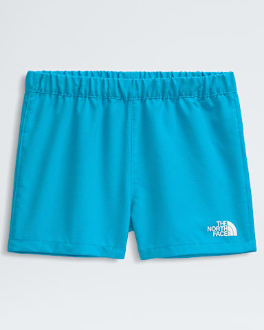 Baby Class V Shorts TNF Meridian Blue Logo Weather Topo Phantom Print ALTFRONT