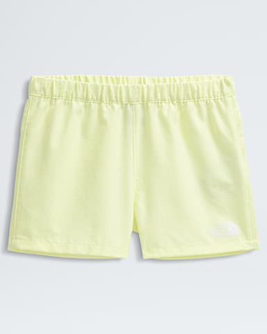 Baby Class V Shorts TNF Lemon Mist Logo Weather Topo Phantom Print ALTFRONT