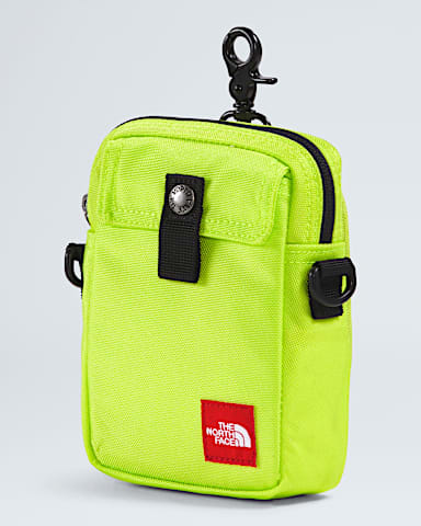 TNF Red Box Small Carry Bag TNF Fizz Lime FRONT34