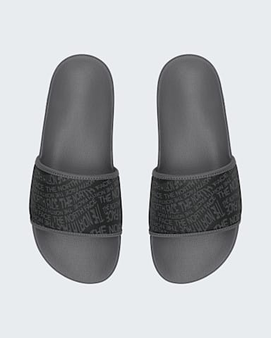Sandale Base Camp III pour hommes TNF Impression Manie LogoGris Anthracite DETAILINSTEP