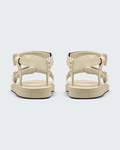 Womens Skeena Sandals II TNF Desert StoneMetal Pink BACK