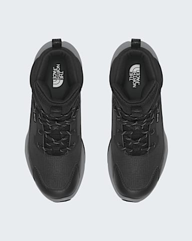 Youth Fastpack II Mid Waterproof Boots TNF TNF BlackConcrete DETAILINSTEP