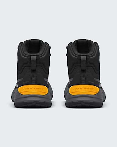 Mens Fastpack Mid Waterproof Boots TNF TNF BlackSummit Gold BACK