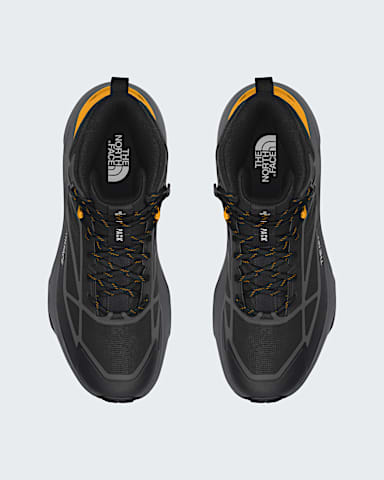 Mens Fastpack Mid Waterproof Boots TNF TNF BlackSummit Gold DETAILINSTEP