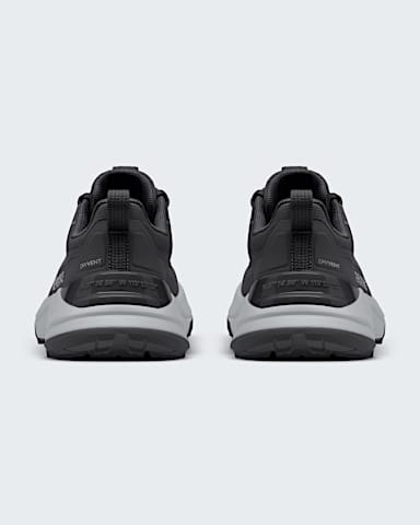Womens Fastpack Waterproof Shoes TNF TNF Black High Rise Grey BACK