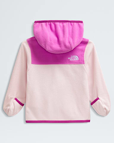Chandail capuchon glissire pleine longueur Glacier pour bbs TNF Crocus VioletFleur Pale ALTBACK