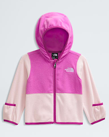 Chandail capuchon glissire pleine longueur Glacier pour bbs TNF Crocus VioletFleur Pale ALTFRONT