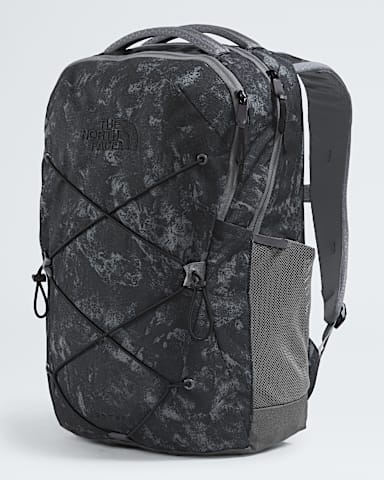 Jester Backpack  28L TNF TNF Black Chalk Texture PrintSmoked Pearl FRONT34