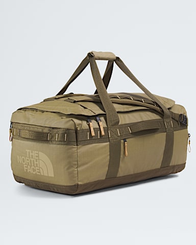 Base Camp Voyager Duffel62L TNF CedarSycamoreKhaki Stone FRONT34
