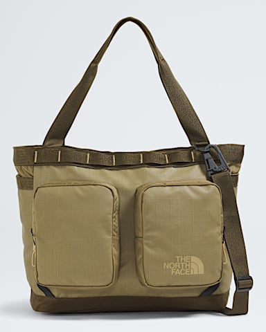 Base Camp Voyager Tote TNF CedarSycamoreKhaki Stone HERO