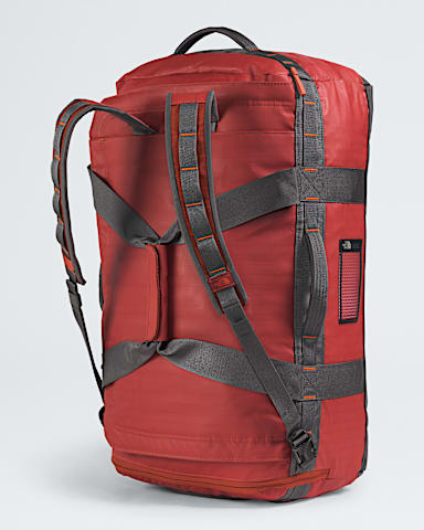 Base Camp Voyager Duffel62L TNF Iron ClayAnthracite GreyLava Red BACK