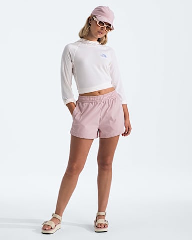 Womens Class V Pathfinder PullOn Short3 TNF Metal Pink HERO2