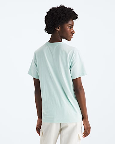 Womens Home Relaxed ShortSleeve Tee TNF Opal Frost BACK