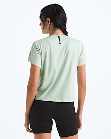 Womens Jaida ShortSleeve Tee TNF Opal Frost Light Heather BACK