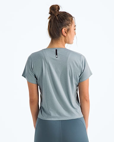 Womens Jaida ShortSleeve Tee TNF Frost Grey BACK