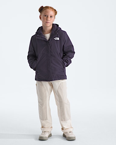 Manteau impermable Warm Antora pour filles TNF Crepuscule Infini HERO2