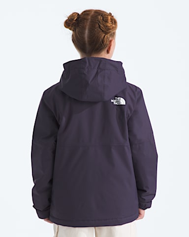 Manteau impermable Warm Antora pour filles TNF Crepuscule Infini BACK