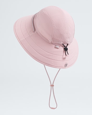 Womens Class V Brimmer Hat TNF Metal Pink BACK