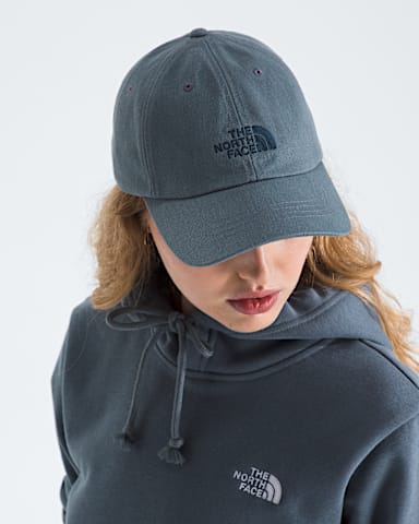 Norm Hat TNF Granite Grey MODELBACK