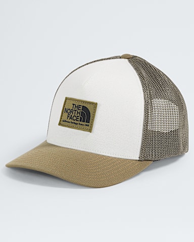 Keep It Patched Trucker TNF CedarWhite Dune HERO