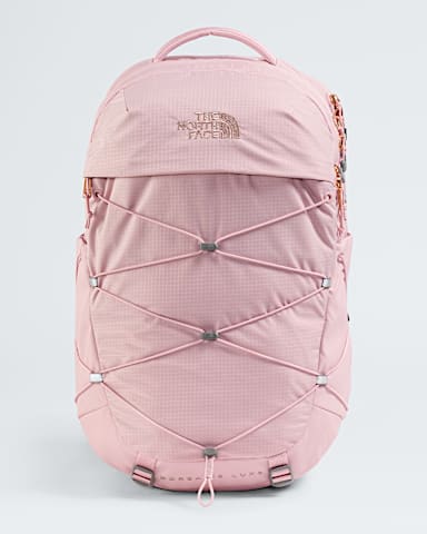 Womens Borealis Luxe Backpack 27L TNF Metal PinkBurnt Coral Metallic HERO