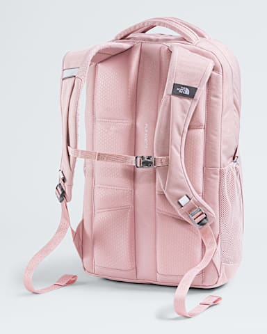 Womens Jester Luxe Backpack 27L TNF Metal PinkBurnt Coral Metallic BACK